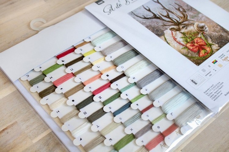 Набор для вышивания Luca-S B598 Рождественский олень