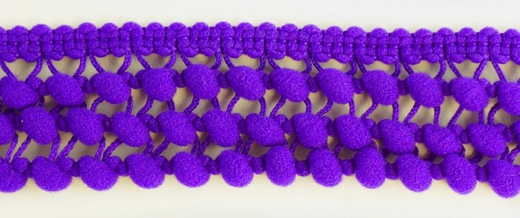Matsa 6000/3/56 Тесьма с помпонами 5мм трехрядная CMM SEW and CRAFT
