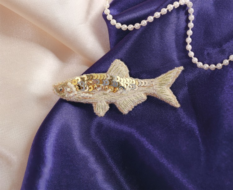 Набор для вышивания Панна JK-2228 Брошь "Золотая рыбка"