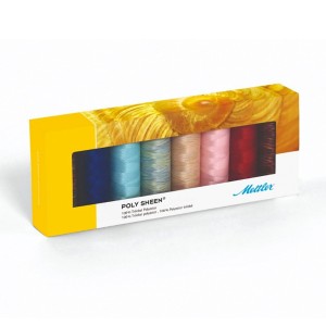 Amann Group Mettler PS87Kids-Kit Набор с нитками Poly Sheen в подарочной упаковке, 8 катушек