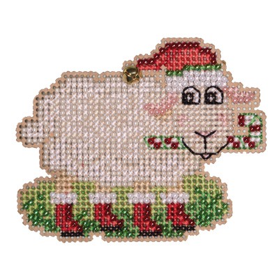 Набор для вышивания Mill Hill MH182331 Sweet Sheep (Игривая овечка)
