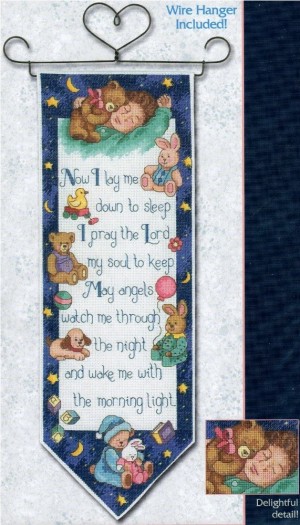 Dimensions 13682 Night Time Prayer Banner (made in USA)