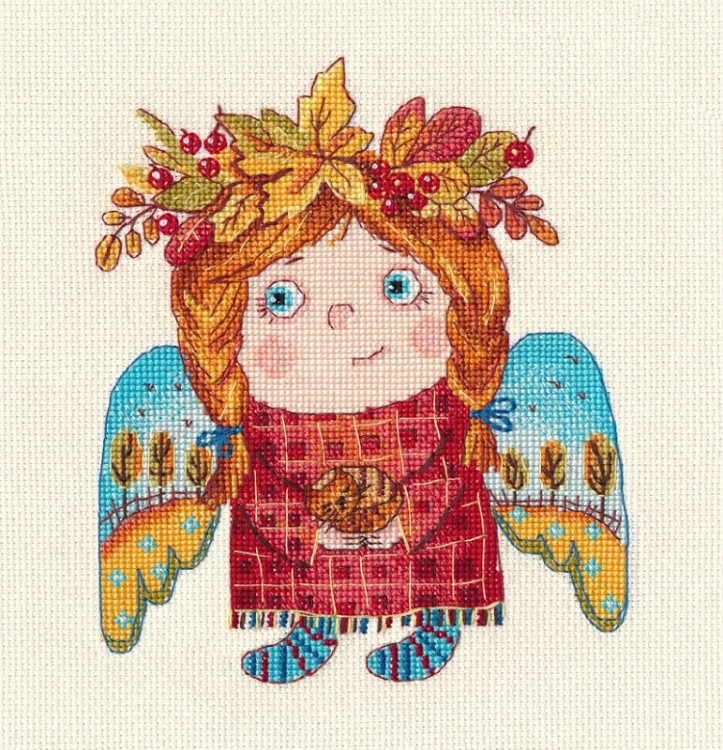 Набор для вышивания Овен 1546 Осенний ангел
