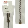 Riri 3523224/60/2111 Молния металлическая, разъемная, 6 мм, 60 см, бело-бежевый светлый