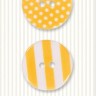 Docrafts PMA354407 Набор пуговиц Spots & Stripes Brights - Yellow