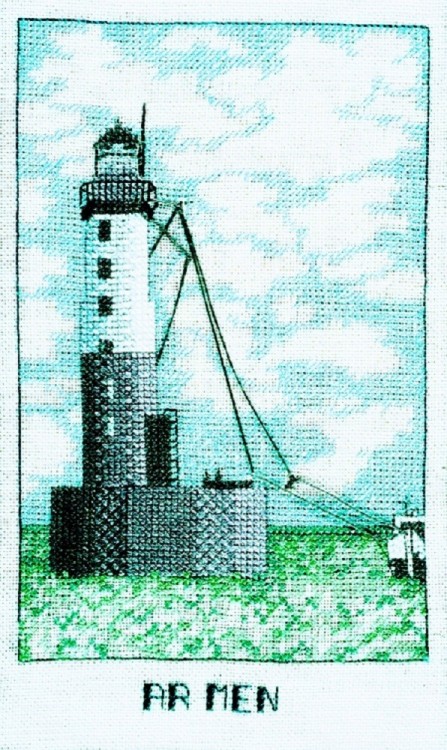 Набор для вышивания Le Bonheur des Dames 1986 Phare Ar Men (Маяк Ар Мен)