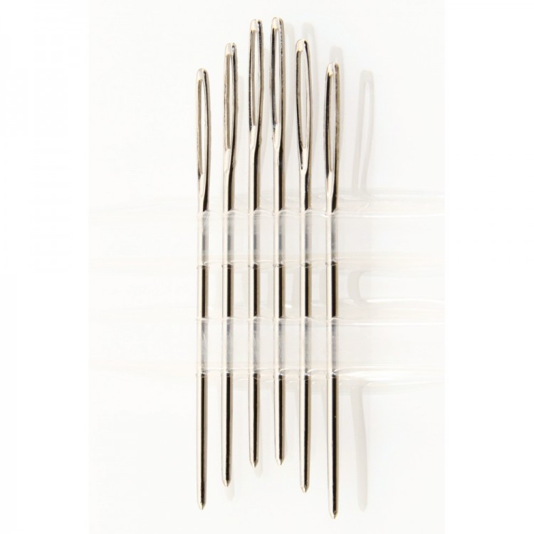 Hemline 203.18 Иглы ручные для вышивания с закругленным кончиком № 18