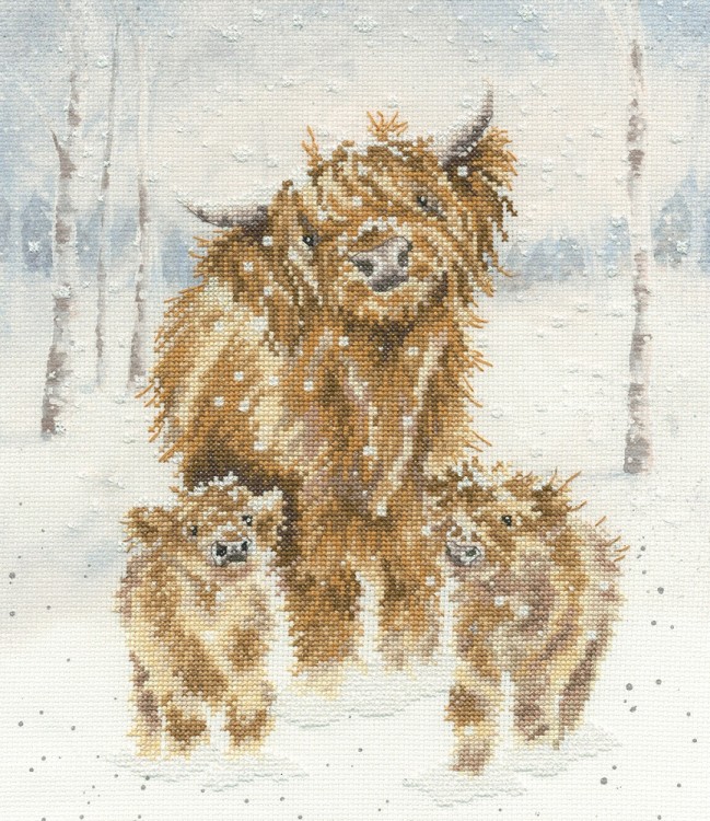 Набор для вышивания Bothy Threads XHD128 Highland Christmas (Рождество в Горах)