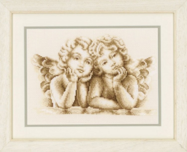 Набор для вышивания Vervaco PN-0146042 Мечтающие ангелы