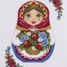 Набор для вышивания Панна NM-1699 (НМ-1699) Русская матрешка