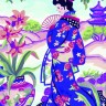 Collection D'Art 6216 Ткань с рисунком для вышивания