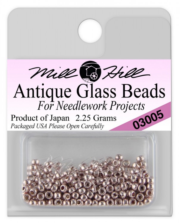 Mill Hill 03005 Platinum Rose - Бисер Antique Seed Beads