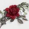 Набор для вышивания Любава ВЛ-1007 Бордовая роза