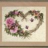 Набор для вышивания Bucilla 43092 Grapevine Wreath with Floral