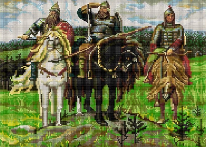 Конек 9765 Три богатыря В.Васнецов