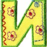HKM 12397 Термоаппликации "Буква "И" цветная