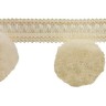 PASSAN PT - 500-col.PE - 80 Тесьма с помпонами, ширина 50 мм