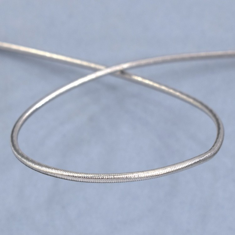 PEGA 852216100Silver Резинка шляпная, 1.6 мм, цвет серебряный