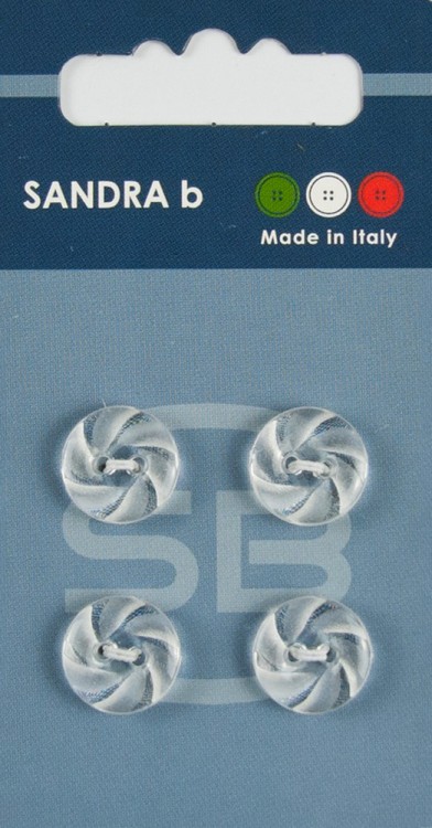 Sandra CARD022 Пуговицы, прозрачный