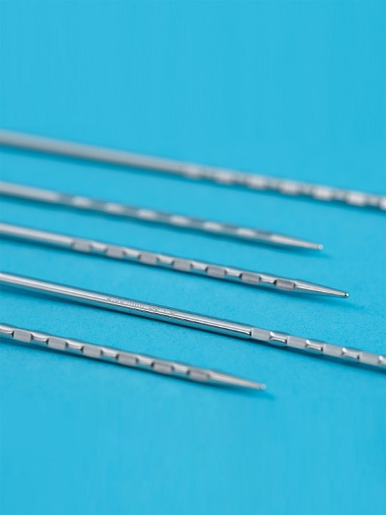 Addi 170-2 Спицы чулочные квадратные addiNovel Quintett 15 см