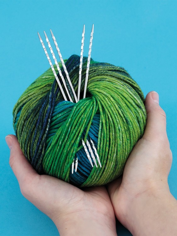 Addi 170-2 Спицы чулочные квадратные addiNovel Quintett 15 см