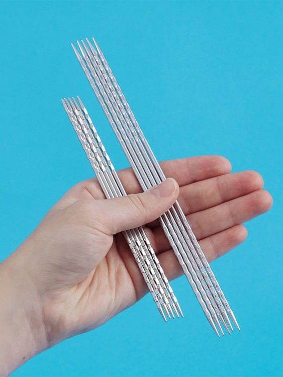 Addi 170-2 Спицы чулочные квадратные addiNovel Quintett 15 см