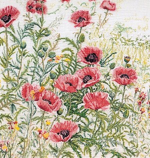 Thea Gouverneur 2061 Pink Poppies