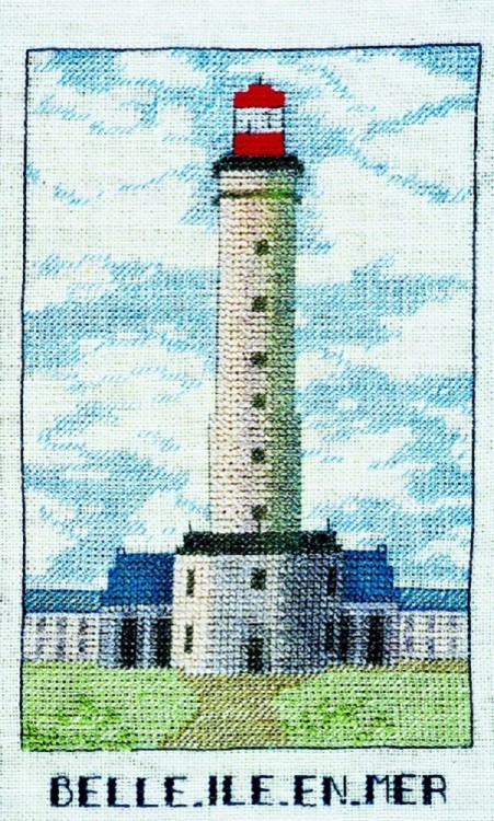 Набор для вышивания Le Bonheur des Dames 1988 Phare Belle-Ile-En-Mer (Маяк Бель Иль Ан Мер)