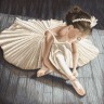 Набор для вышивания LetiStitch L8037 Little Ballerina Girl