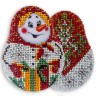 Набор для вышивания Радуга бисера В-547 Снеговик