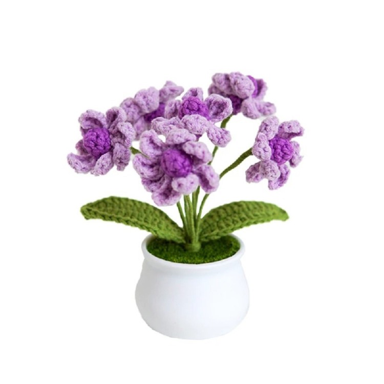 YoHobby yoli.002 Амигуруми крючком "Цветочки"