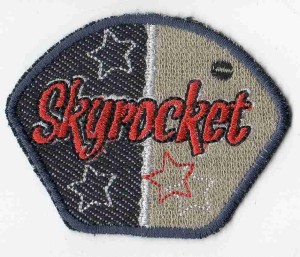 HKM 33639/1SB Термоаппликация "Эмблема Skyrocket"