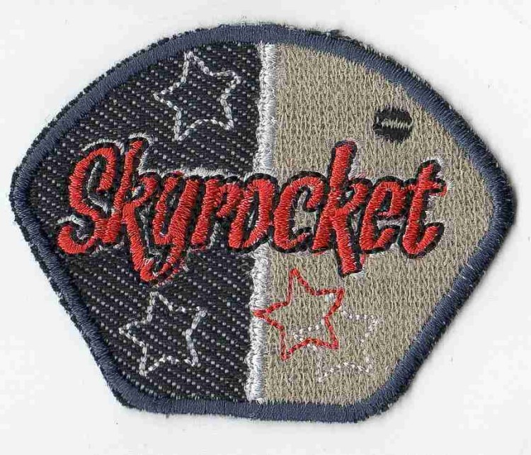 HKM 33639/1SB Термоаппликация "Эмблема Skyrocket"
