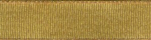 SAFISA 452-15мм-101 Лента репсовая, ширина 15 мм, цвет 101 - золото