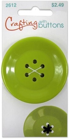 Blumenthal Lansing 470002612 Пуговица "9&6 Hole" Large Lime 6 Hole