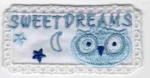 HKM 33266/1SB Термоаппликация "Sweet Dreams weia"