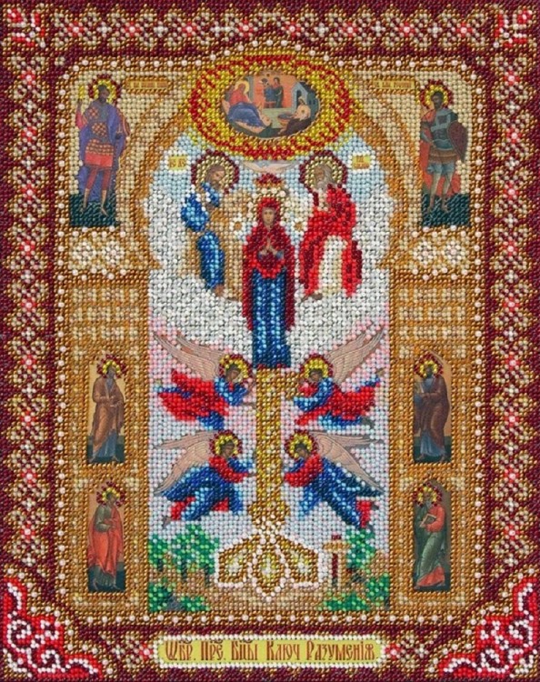 Паутинка Б-1106 Богородица Ключ разумения