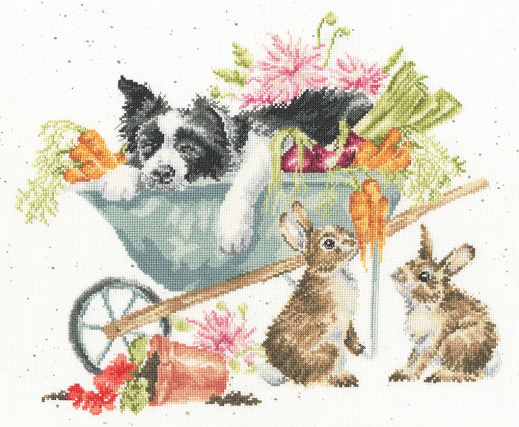 Набор для вышивания Bothy Threads XHD134 Sleeping On The Job (Сплю на работе)