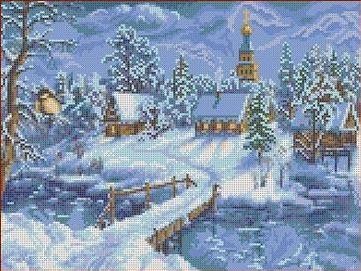 Каролинка КК 010 Зимний вечер