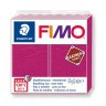 Fimo 8010-229 Полимерная глина "Leather-Effect" ягодная