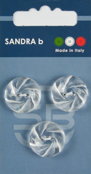 Sandra CARD023 Пуговицы, прозрачный