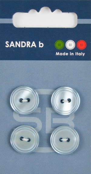 Sandra CARD123 Пуговицы, голубой