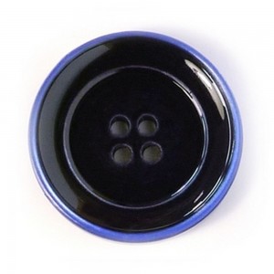 Disboton 14244-18-00005/4 Пуговицы Elegant, черный, синий