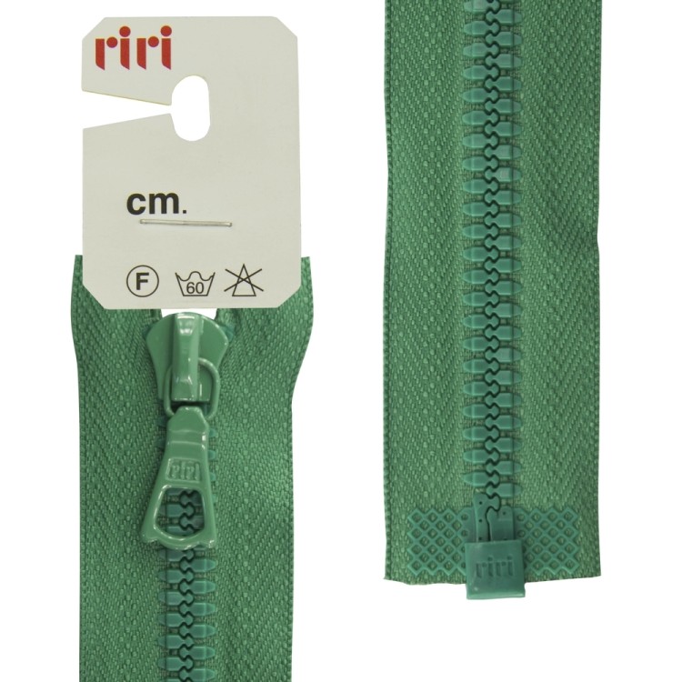 Riri 5753720/40/2715 Молния тракторная, разъемная, 6 мм, 40 cм, ярко-зеленый
