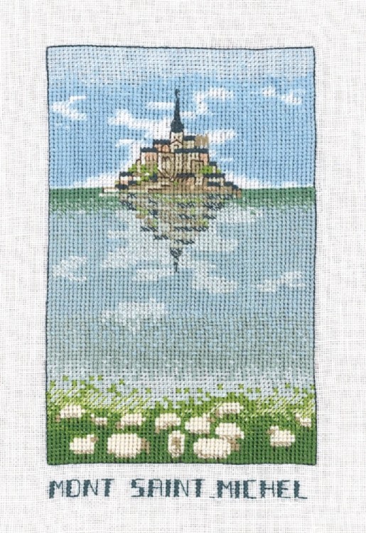 Набор для вышивания Le Bonheur des Dames 1990 Mont St Michel  (Мон-Сен-Мишель)
