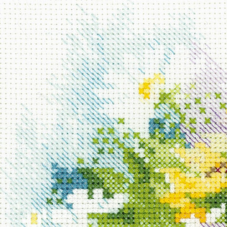 Набор для вышивания Риолис 100/007 Акварельные подсолнухи