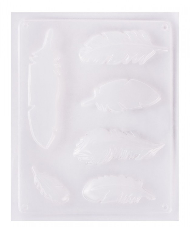 Rayher 36086000 Форма для моделирования "Перья"