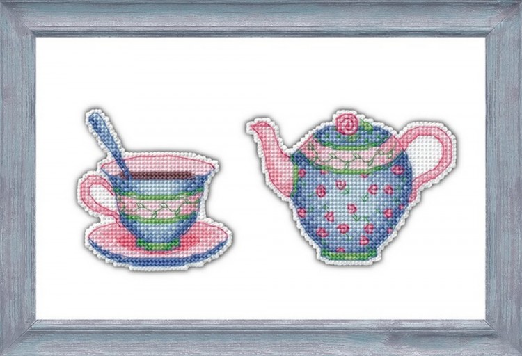 Набор для вышивания Овен 1088 Приятного чаепития 3