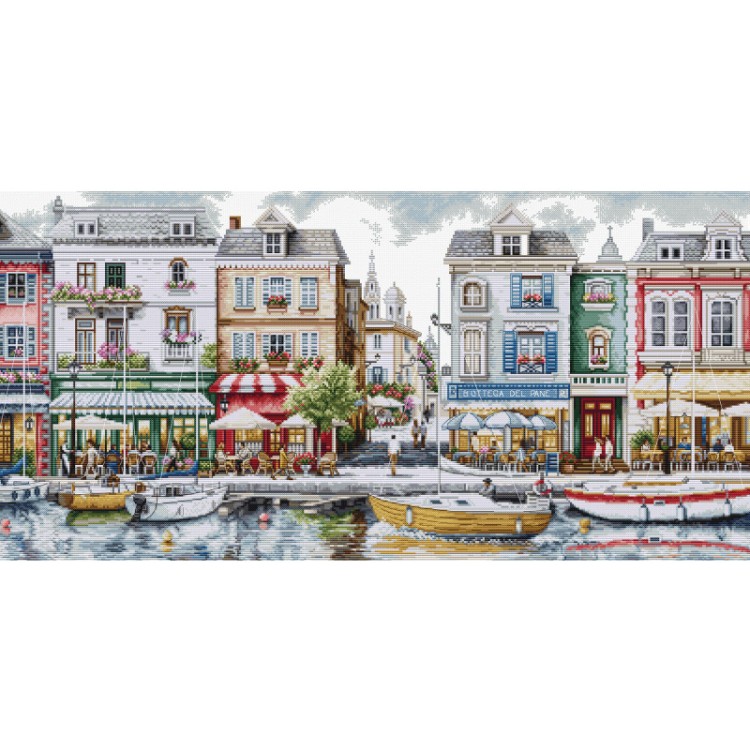 Набор для вышивания Luca-S BU5103 Дебаркадер