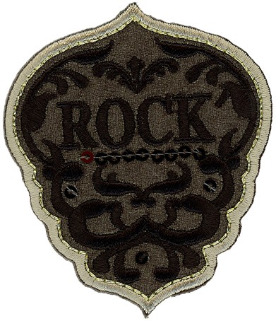 HKM 32698/1SB Термоаппликация "Rock"